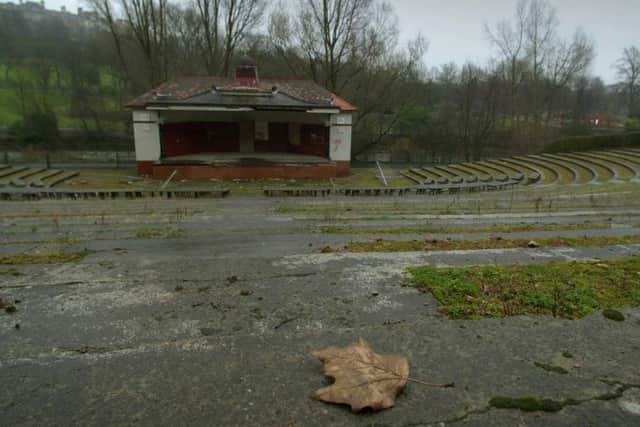 The bandstand in 2001. PIC: TSPL.