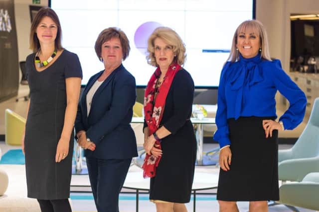 From left: Carolyn Currie, Liz Cameron, Jeanette Forbes and Marie Macklin. Picture: Contributed