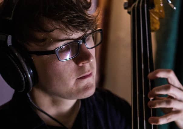 Double bassist David Bowden of jazz collective Mezcla