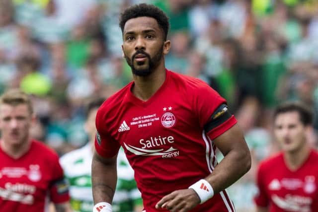Shay Logan had another excellent season for Aberdeen. Picture: SNS
