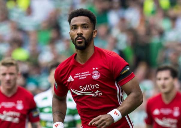 Shay Logan had another excellent season for Aberdeen. Picture: SNS