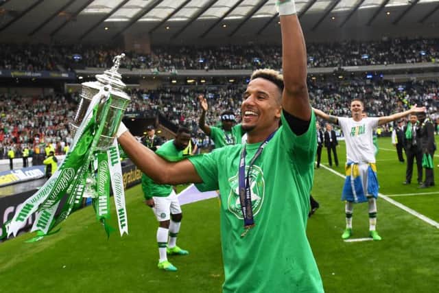 The man in question chanted songs about Scott Sinclair. Picture: SNS