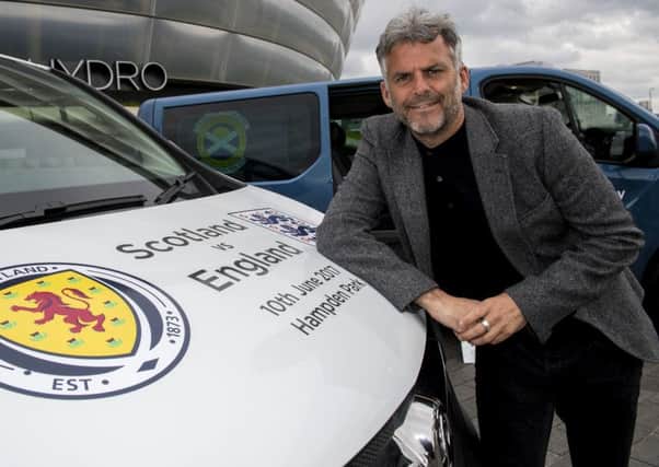 Former Scotland international Darren Jackson, pictured launching the Tartan Army Sunshine Appeal Bike Ride Challenge, believes Gordon Strachan should start all six Celtic players in his squad for the game against England game on 10 June.