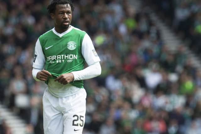 Efe Ambrose has secured a permanent move to Hibs after impressing during a short-term loan spell at Easter Road last season. Picture: SNS