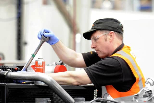 Engineers' export orders have been boosted by the weaker pound. Picture: John Devlin