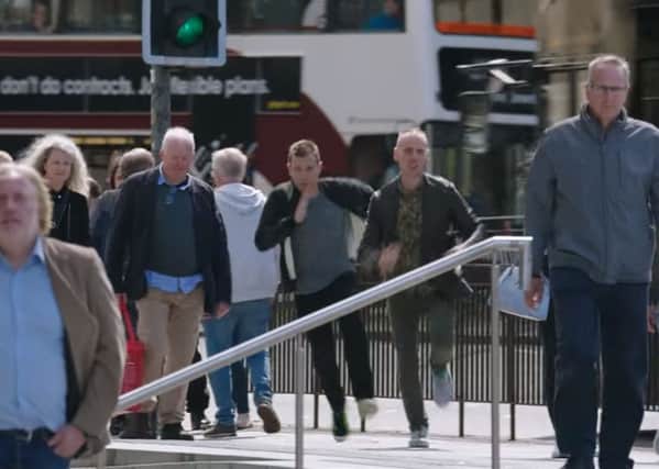 Renton and Spud on the run again in the capital