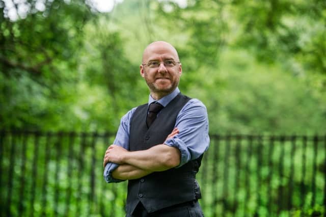 Patrick Harvie, co-convener of the Scottish Green Party. Picture: John Devlin.