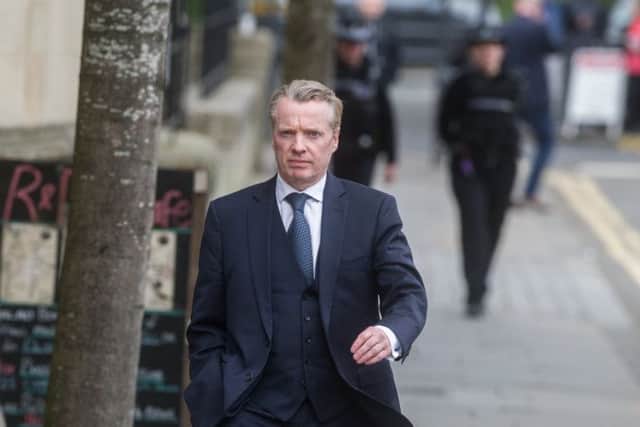 Craig Whyte arrives at court. Picture: SNS