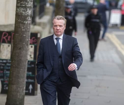 Craig Whyte arrives at court. Picture: SNS