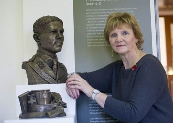 Wilfred Owen is already honoured at Edinburgh Napier Craiglockhart campus, and there will be further events this year to mark the centenary of his stay at Craiglockhart hospital. Picture: Ian Rutheford