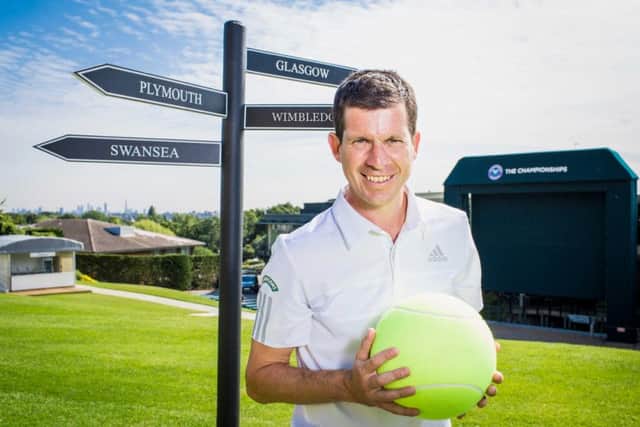 Tim Henman at Wimbledon. Picture: Tom Dymond/REX Shutterstock