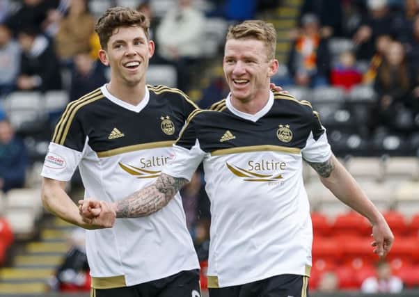 Jonny Hayes' move to Celtic could depend on Ryan Christie. Pic: SNS/Roddy Scott