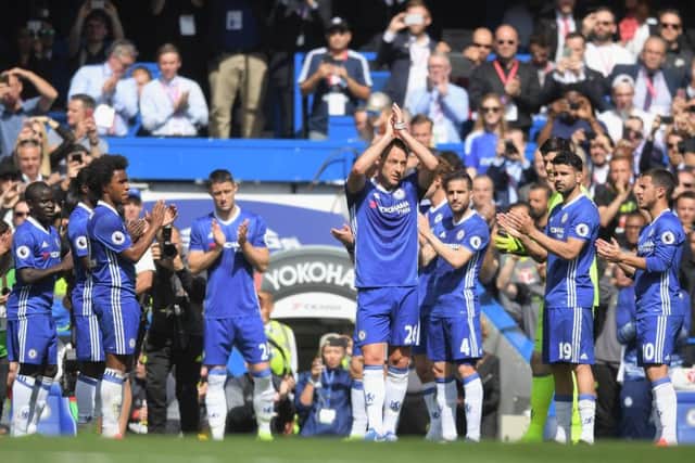 John Terrys 26th minute exit was an integrity-trashing farce. Photograph: Michael Regan/Getty Images