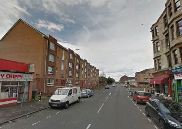 The 36-year-old was crossing Shettleston Road in the east end of the city, when the accident happened. Picture: Google