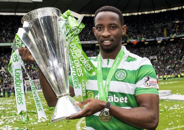 Moussa Dembele helped Celtic win the treble. Picture: Craig Williamson/SNS