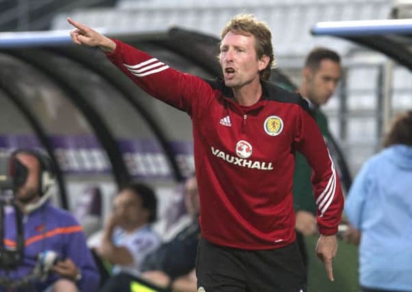 Scotland U20 head coach Scot Gemmill. Picture: SNS