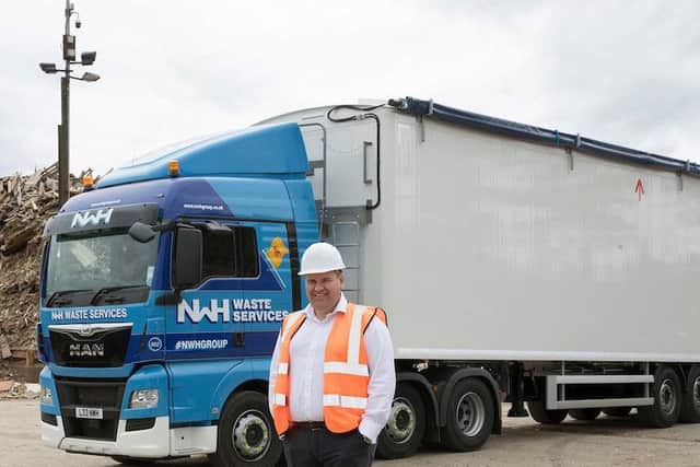 NWH managing director Mark Williams said the deal will ensure wood waste is being recycled responsibly. Picture: Graeme Hart/Perthshire Picture Agency