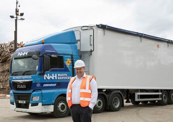 NWH managing director Mark Williams said the deal will ensure wood waste is being recycled responsibly. Picture: Graeme Hart/Perthshire Picture Agency