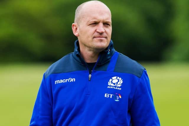 Scotland head coach Gregor Townsend will select his first team to face Italy in Singapore. Picture: Ross Parker/SNS/SRU