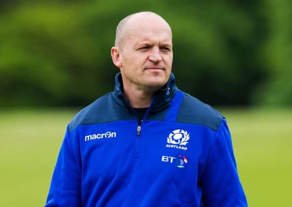 Scotland head coach Gregor Townsend will select his first team to face Italy in Singapore. Picture: Ross Parker/SNS/SRU