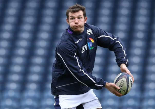 Scotland lock Tim Swinson has noticed an even higher intensity in training under Gregor Townsend. Picture: David Rogers/Getty Images