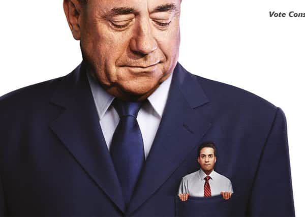 The Conservatives pictured Ed Miliband in Alex Salmonds pocket ahead of the 2015 general election but in reality the SNP and Labour are rivals.