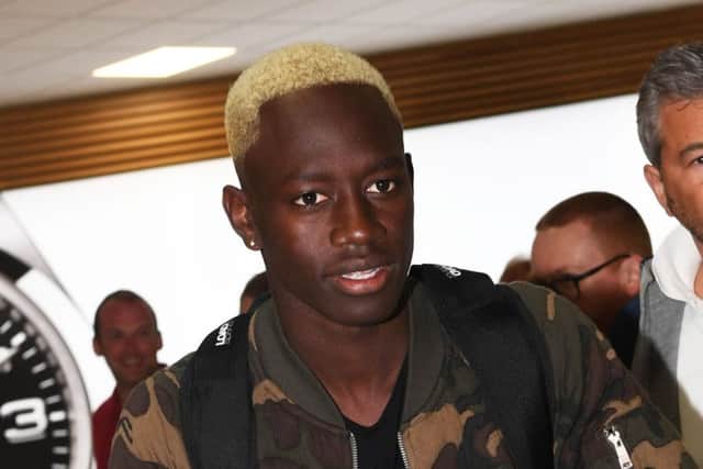 Rangers target Dalcio arrives into Glasgow Airport. Picture: SNS