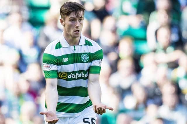 Scotland youngster Anthony Ralston made his Celtic debut against St Johnstone in May. Picture: Rob Casey/SNS