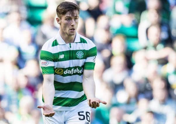 Scotland youngster Anthony Ralston made his Celtic debut against St Johnstone in May. Picture: Rob Casey/SNS