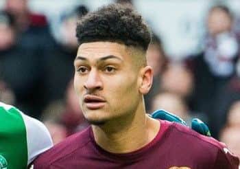 Bjorn Johnsen says his relationship with Ian Cathro is fine but there are question marks over the striker's future at Tynecastle. Picture: Ian Georgeson
