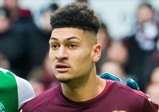 Bjorn Johnsen says his relationship with Ian Cathro is fine but there are question marks over the striker's future at Tynecastle. Picture: Ian Georgeson