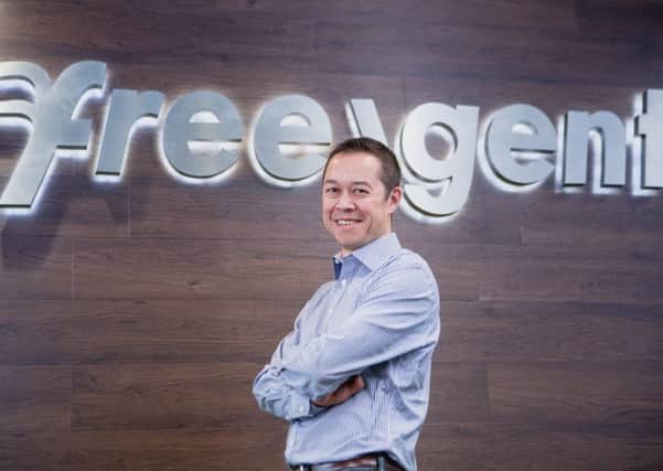 FreeAgent chief Ed Molyneux is eyeing 'further positive progress' for the Edinburgh software firm. Picture: Contributed