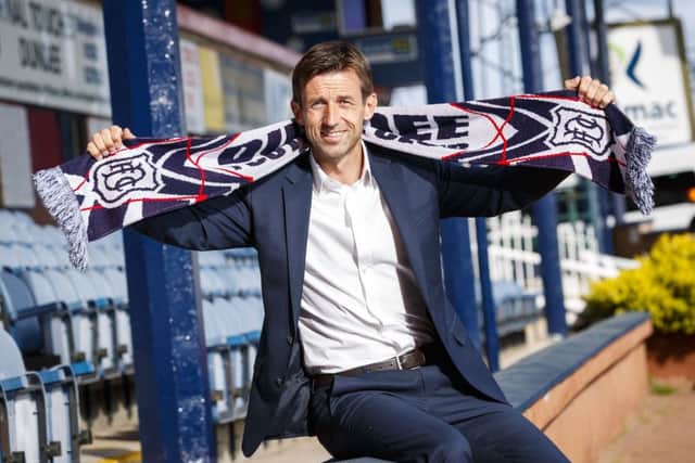 Neil McCann is unveiled as the new manager of Dundee. Picture: SNS