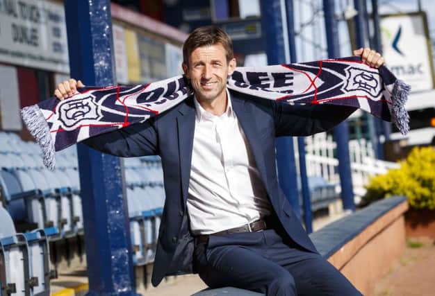 Neil McCann is unveiled as the new manager of Dundee. Picture: SNS