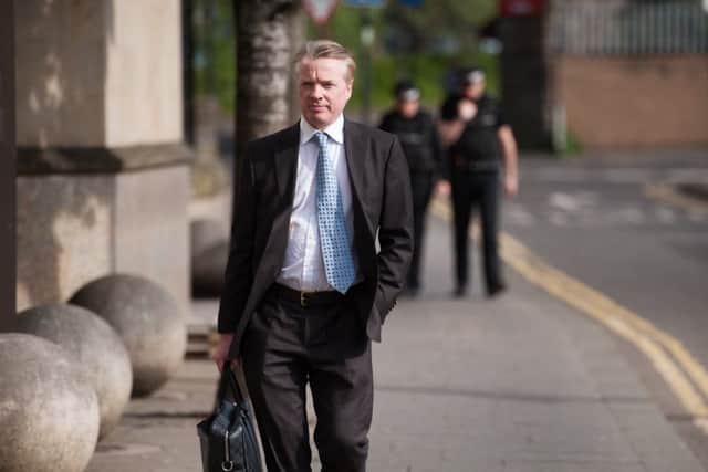 Former Rangers owner Craig Whyte is on trial facing charges over his acquisition of the club.
 Picture: John Devlin