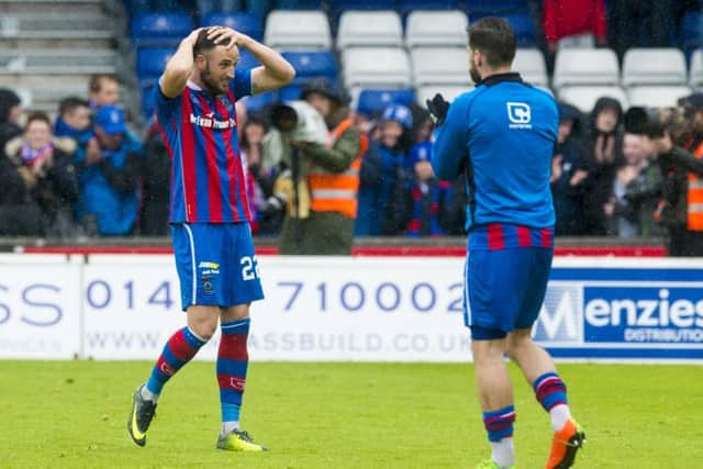 Inverness CT were relegated from the Ladbrokes Premiership at the end of last season. Picture: SNS