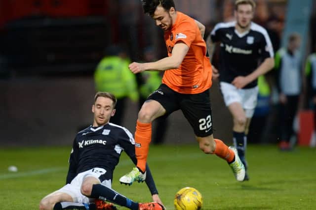The final game in Group C between Dundee and Dundee United will be screened live. Picture: SNS