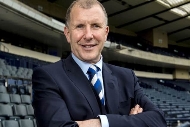 SFA Chief Executive Stewart Regan says the security operation at Hampden is the biggest in his time in Scotland. Picture: Akan Harvey/SNS
