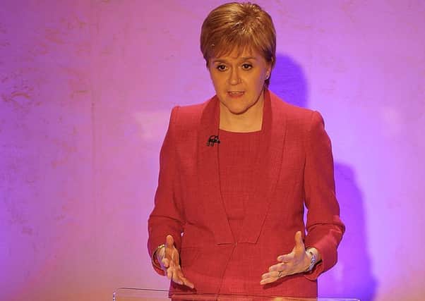 Nicola Sturgeon made the claim during the leaders debate. Picture: Getty