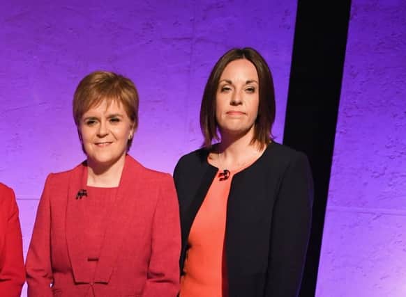 First Minister Nicola Sturgeon created a stir in Tuesday's live TV debate by revealing the details of a private conversation with Scottish Labour leader Kezia Dugdale.