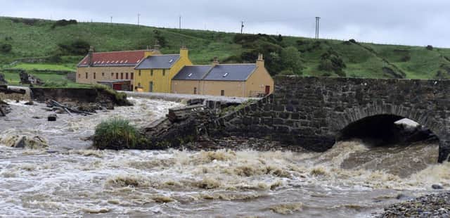 Flooding in Aberdeenshire.