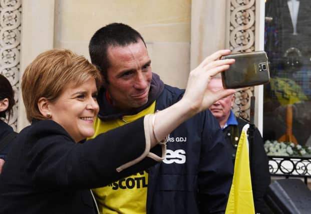 Nicola Sturgeon has yet to rule out a second referendum on independence
