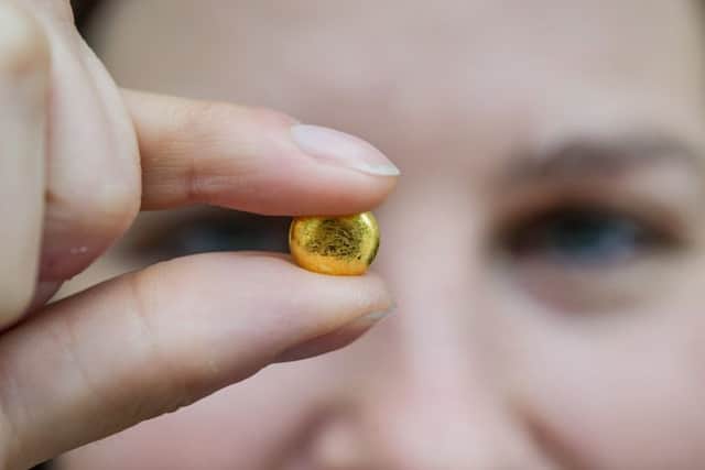 Scotgold's precious metal is making its way to jewellers' shelves. Picture: John Devlin