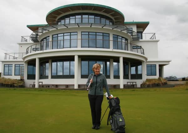 Golf coach Gillian Stewart at Castle Stuart. Picture: Supplied