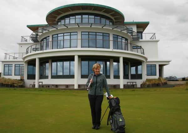 Golf coach Gillian Stewart at Castle Stuart. Picture: Supplied