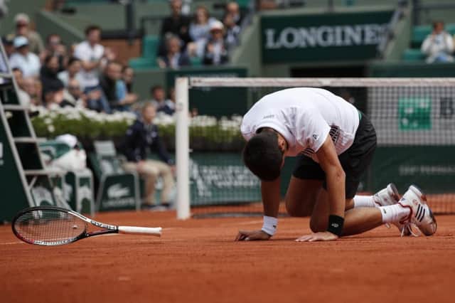 Novak Djokovic lost to Austria's Dominic Thiem . Picture: AP