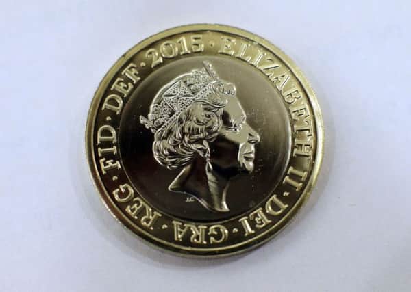 The two pound coin. Picture: Jonathan Brady/PA Wire