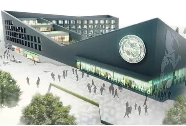 Celtic's plans for hotel and museum complex. Picture: Celtic FC