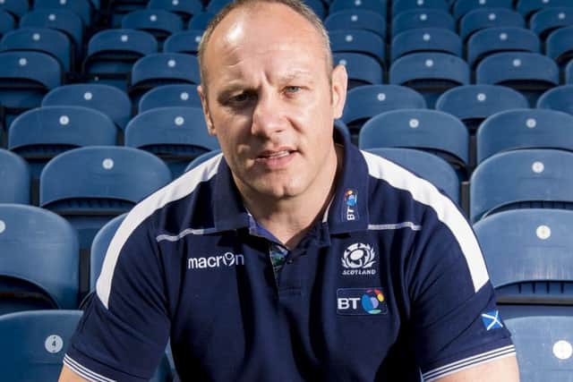 Scotland U20's head coach John Dalziel.