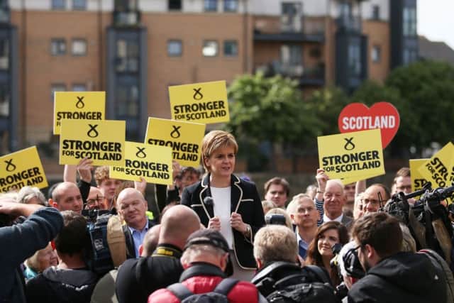 First Minister and SNP leader Nicola Sturgeon. Picture: PA